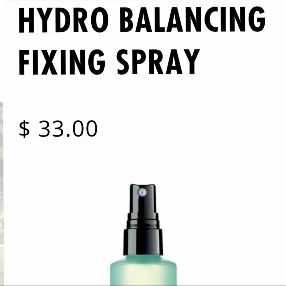 MakeUp Factory HydroBalance Fixing Spray NIB - Picture 2 of 5